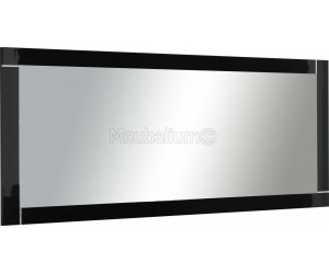 Miroir coloris noir laqué brillant 140cm INARI