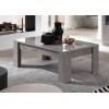 Table basse rectangulaire coloris marbre gris laquée Odetta-2