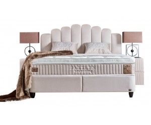 Lions Design Jazzlyn 180 x 200 cm Opbergbed Beige,Opbergboxspring Jazzlyn, boxspring belgique, boxspring pas cher, boxspring bruxelles,magasin lit ,Boxspring Jazzlyn - luxe boxspring met opbergruimte - Bedden