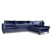Canapé d’angle en forme de “L” avec une méridienne à gauche ou droit tissu velours velvet anti-tâche Saint-Laurent